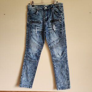Refinery Republic - Boys Distressed Denim Jeans Size 14